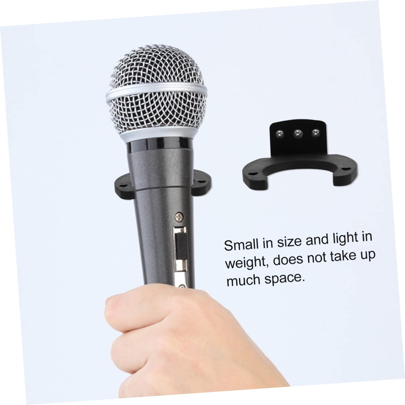 Amazon | Mikinona 4本 マイク フック マイク スタンド 卓上用