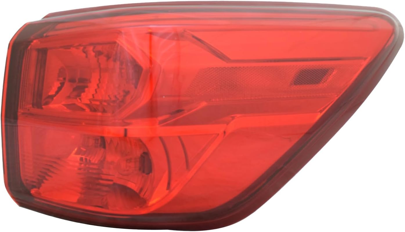HEADLIGHTSDEPOT Right Passenger Side Halogen Outer Tail Light CAPA Certified Compatible With Nissan Pathfinder 2017-2020