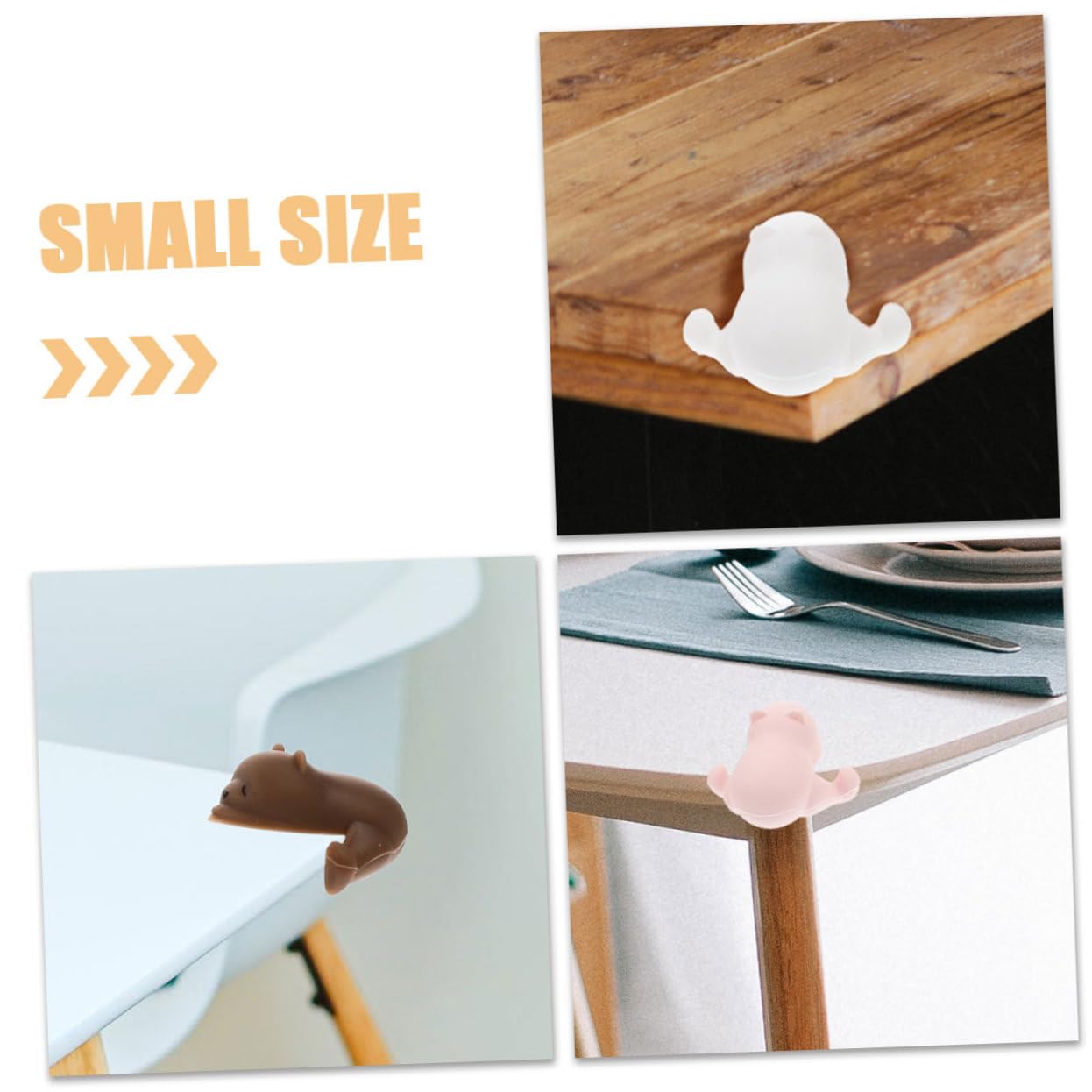 ibasenice 40piezas De Esquinas para Muebles Seguridad Infantil Adhesivo Diseño De Animales Protector De Esquinas para Mesas y Muebles para Bebés