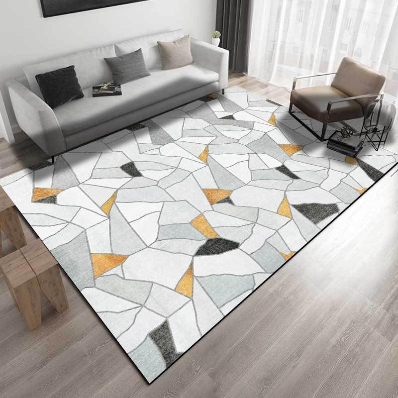 Tapis antidérapant et lavable : le confort moelleux pour votre salon