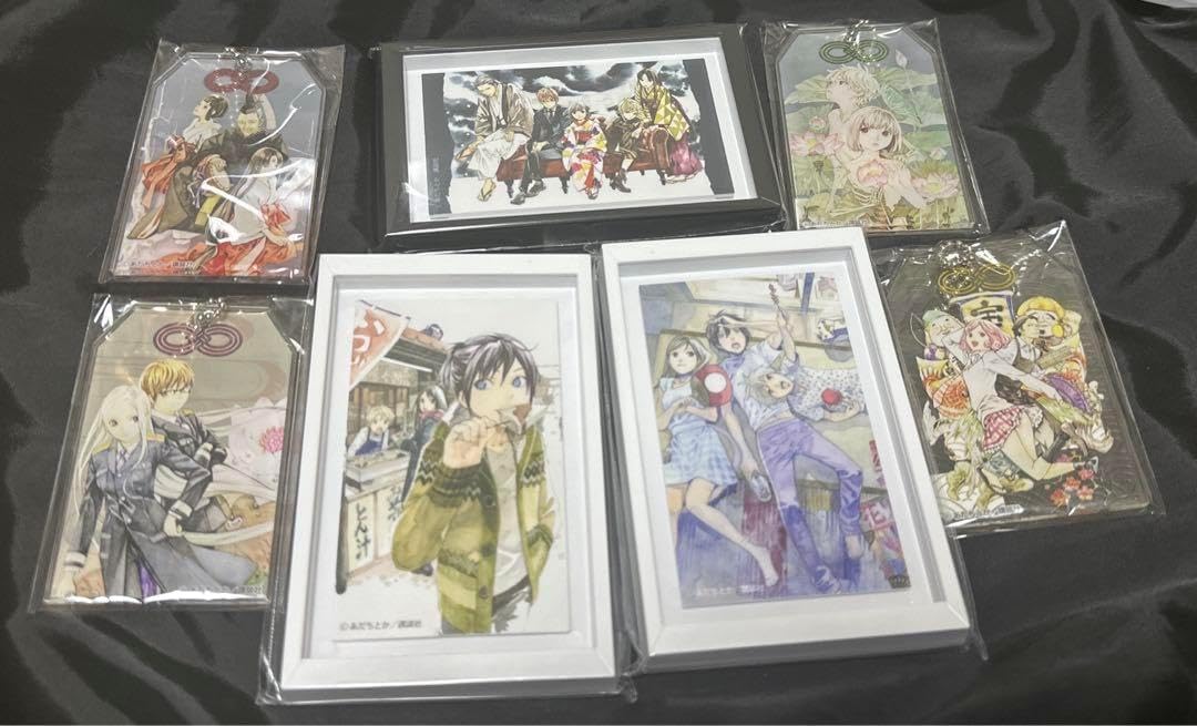 ノラガミ 推しちゃれ アクリルお守り ミニ色紙 クリアカード 夜ト