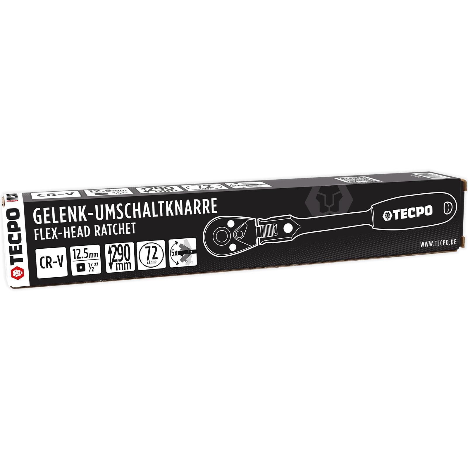 Teleskop-Umschalt-Knarre Feinverzahnt 1/2" 3/8" 1/4" Knarren-Ratschen-schlüssel