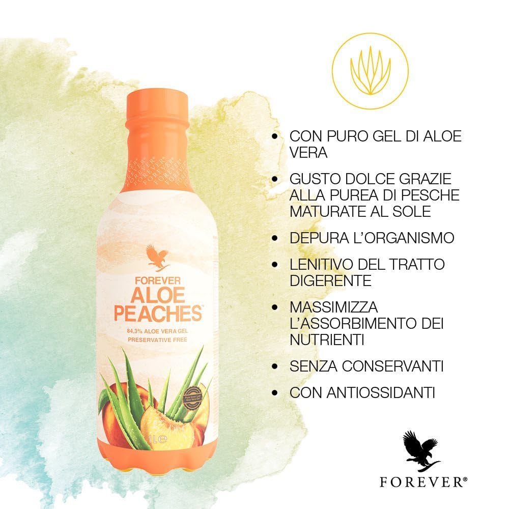 Aloe Peaches - PET - Gel di Aloe Vera e Pesca