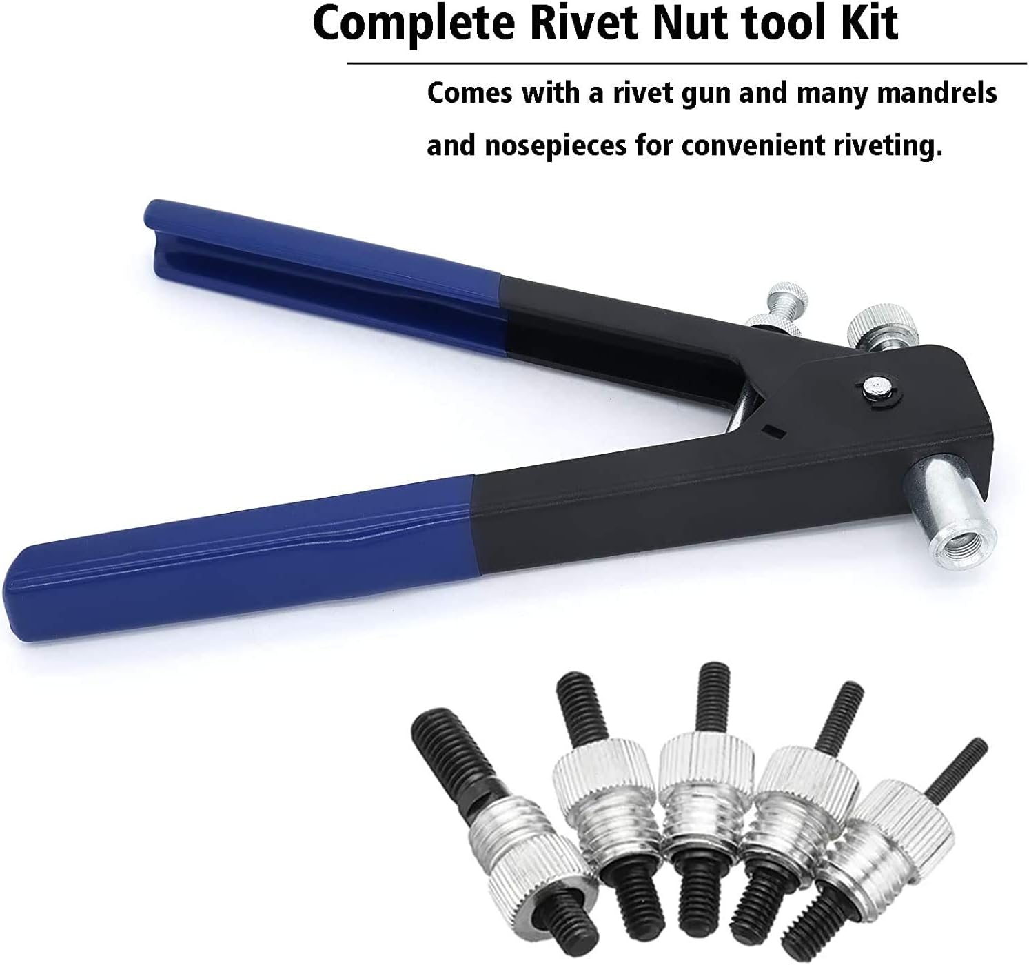 Buy Tioit 88pcs Rivet Nut Tool Kit Rivnut Tool Blind Nut Rivet Gun Kit Wrench Threaded Insert Rivnut Nutsert M3 M4 M5 M6 M8 Set For Furniture Decration Car Trailer Boat And More Online In Indonesia B08gz7mbgm