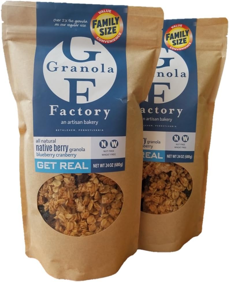 Granola Factory Native Berry Granola, 24 oz., 2 pack