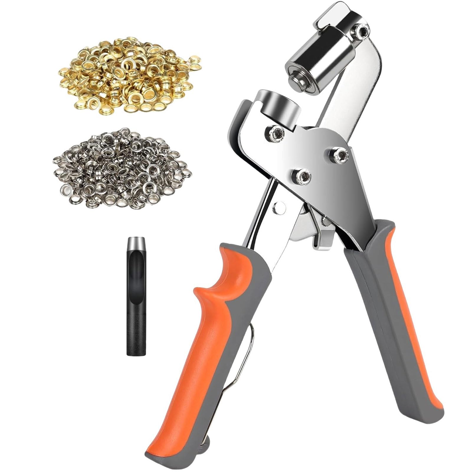 Juego de alicates para ojales de 10 mm kit de herramientas con 500 celdas de canal 8