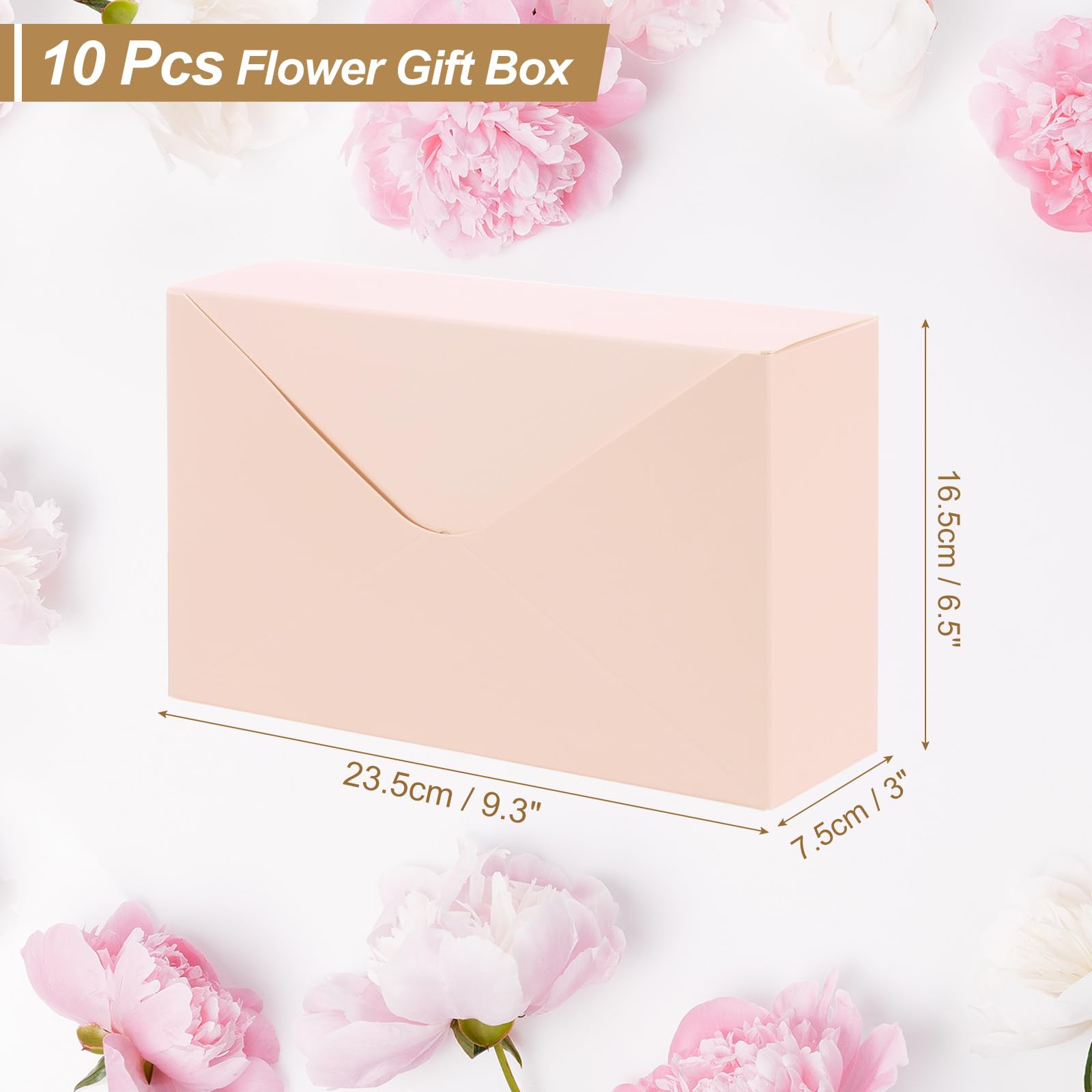PATIKIL Florist Bouquet Envelope Box, 20 Pack Flower