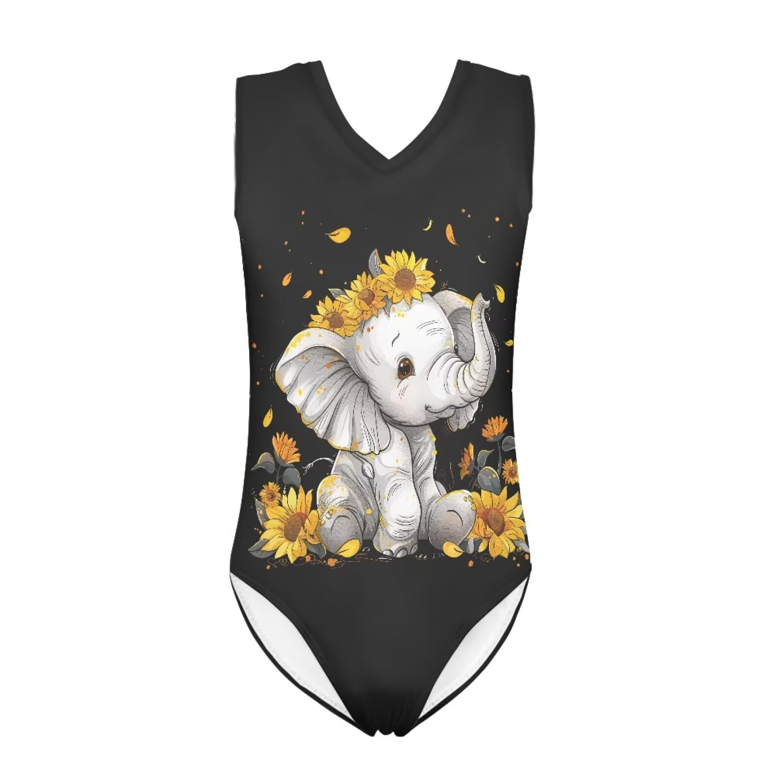 ZFRXIGN Leotards for Girls Gymnastics 3-14 Years Kids Dance Clothes Summer Beachwear
