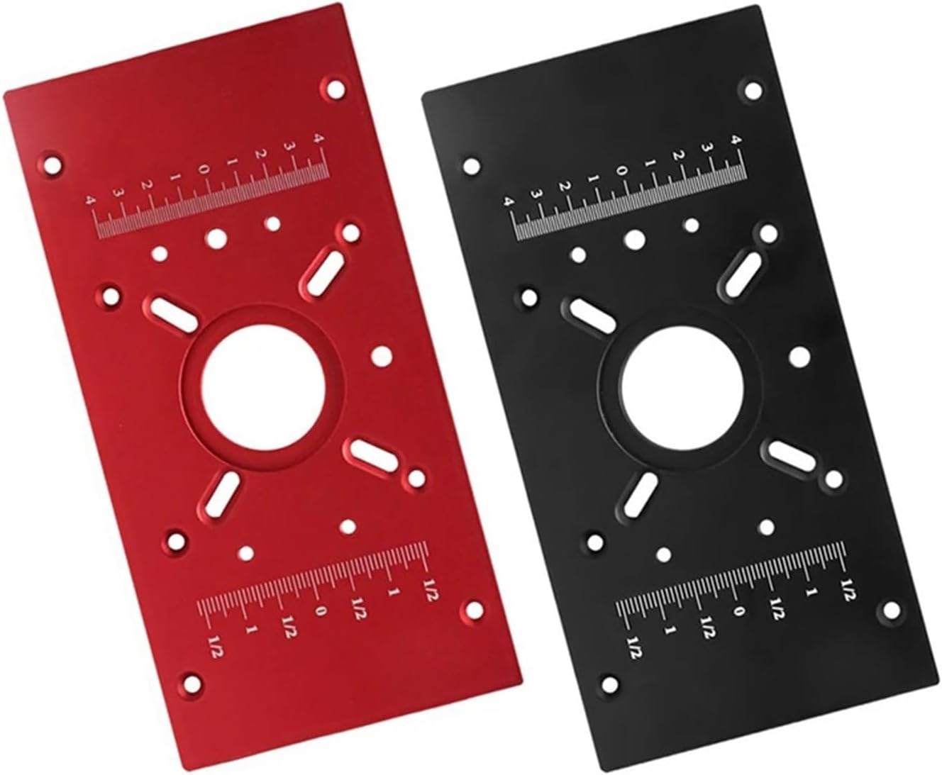 ルーターテーブルインサートプレートルーターリフトキット - 65mmモータートリミングマシン用木工ルーターリフトフリッププレート 幅