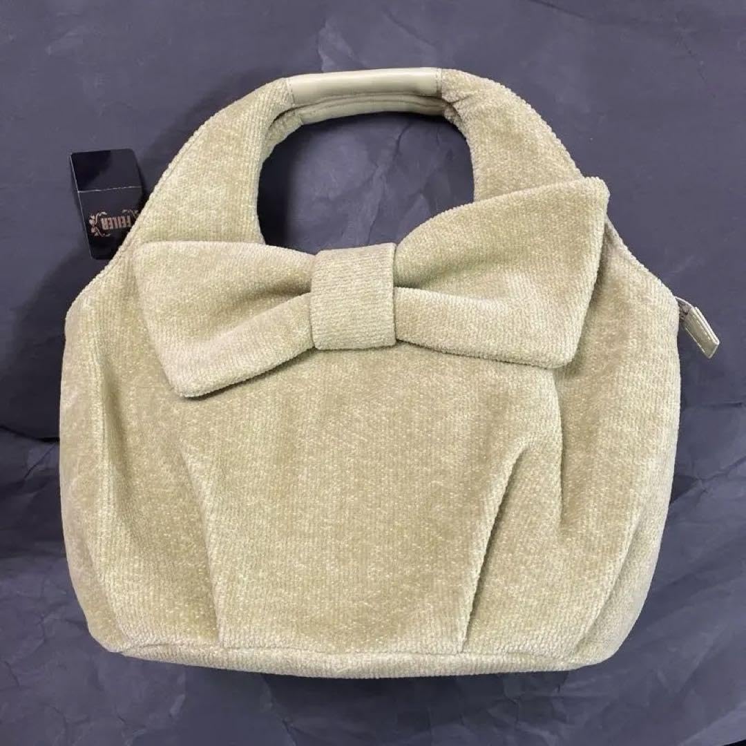 レア❣️ 新品　フェイラー　ユニ　リボン　バッグ(大) Amazon.co.jp: タグ付FEILER フェイラーリボントートバッグユニ