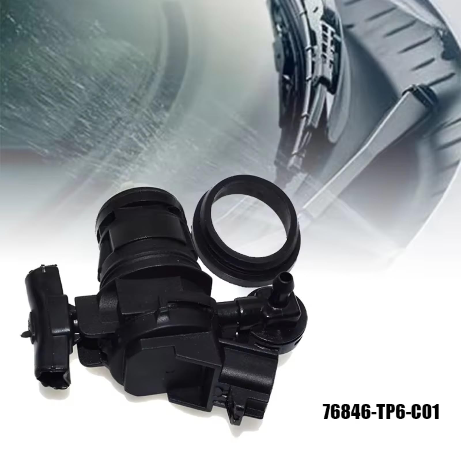 Pumpe Scheibenreinigung Kompatibel Mit Mazda Für 3 Für Sport 2013 2014 2015 2016 Für 5 2, L 2013-2014 Auto Scheibenwischer Waschpumpe Motor 76846-TP6-C01