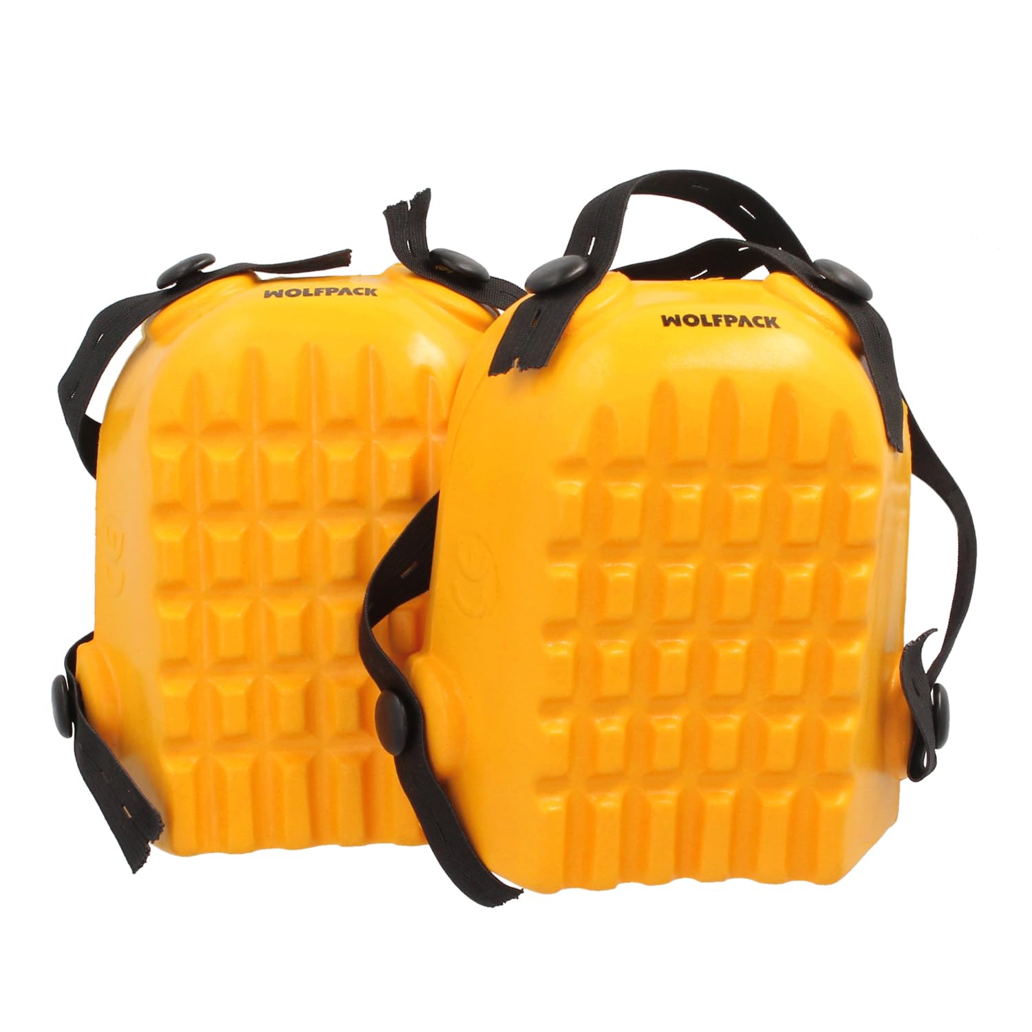 WOLFPACK LINEA PROFESIONAL Juego Rodilleras Trabajo Protectoras Espuma Alta Densidad Mayor Confort y Comodidad