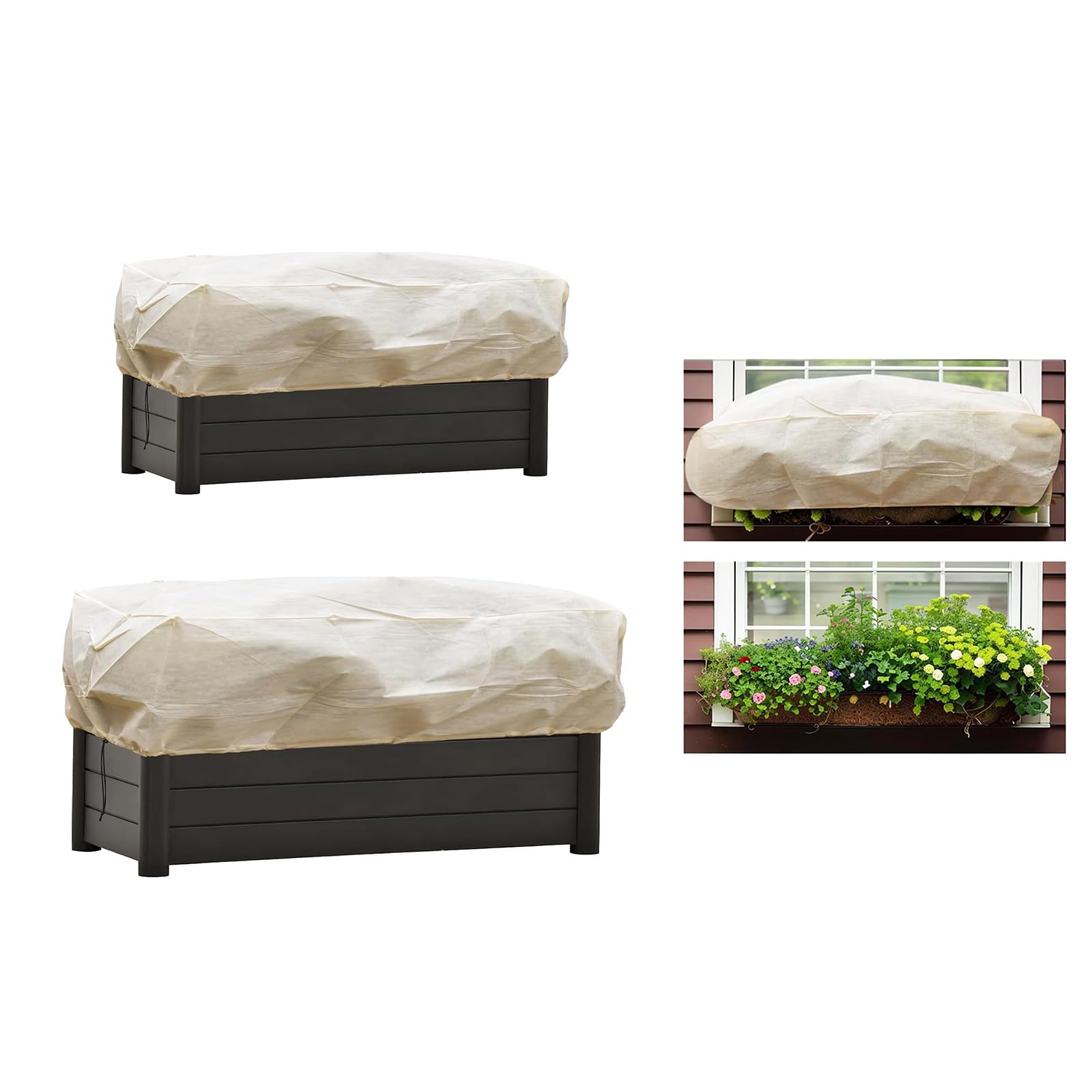 Housse De Protection, Anti-Gel En Tissu, Non Tissé Pour Plantes, Garden Voile D'hivernage Pour