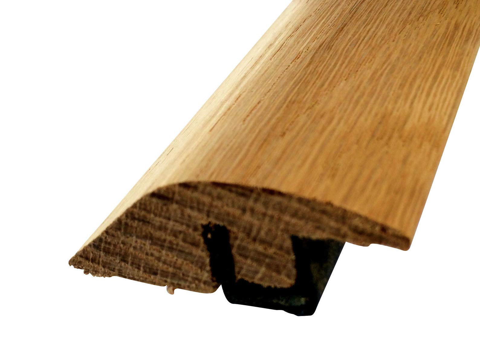Flooring Direct Brown Solid Oak Ramp Section Threshold Door Bar Trim (900Mm)