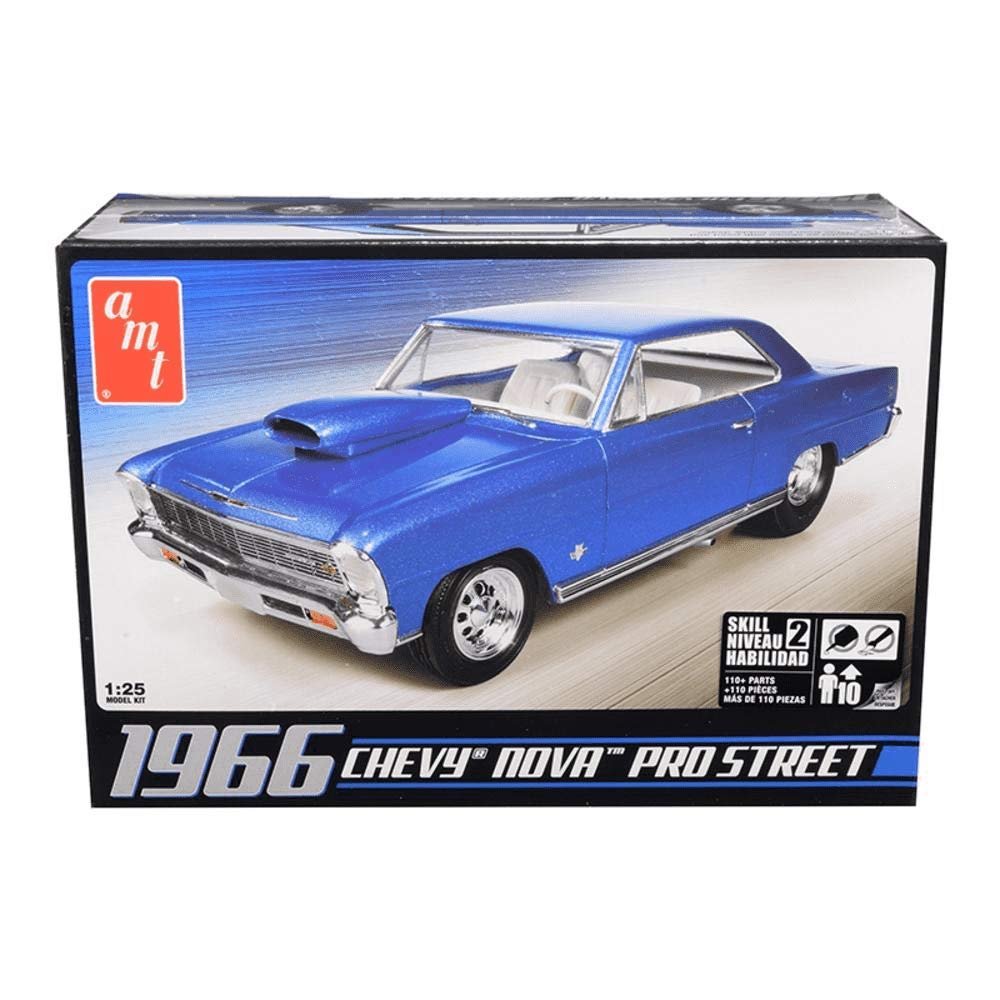 AMT AMT636R 1:25 Scale 1966 Chevy Nova Pro Street Model Kit