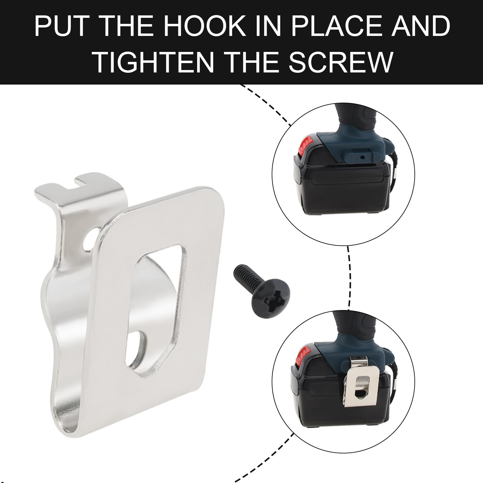 ChgImposs Replacement Belt Hook Clip - Image 3