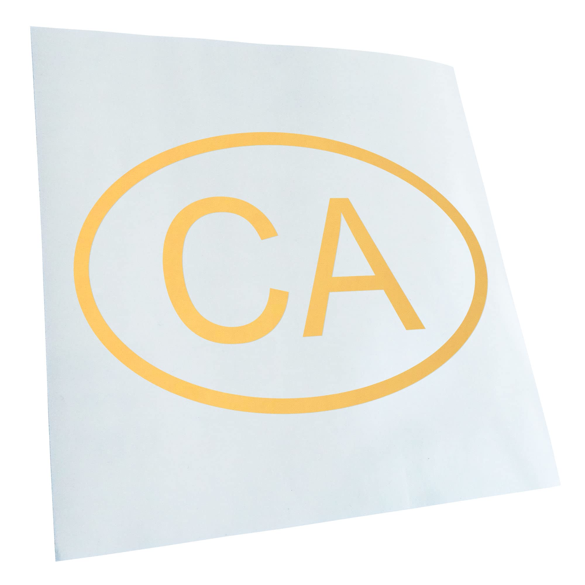 Kiwistar - Car Sticker - Cream - 50 x 33 cm Canada CA - Rear Window Car Sticker Weatherproof for Car Truck Moped Truck - Sticker Exterior Self-Adhesive Tuning Accessories for Window Vehicle Window