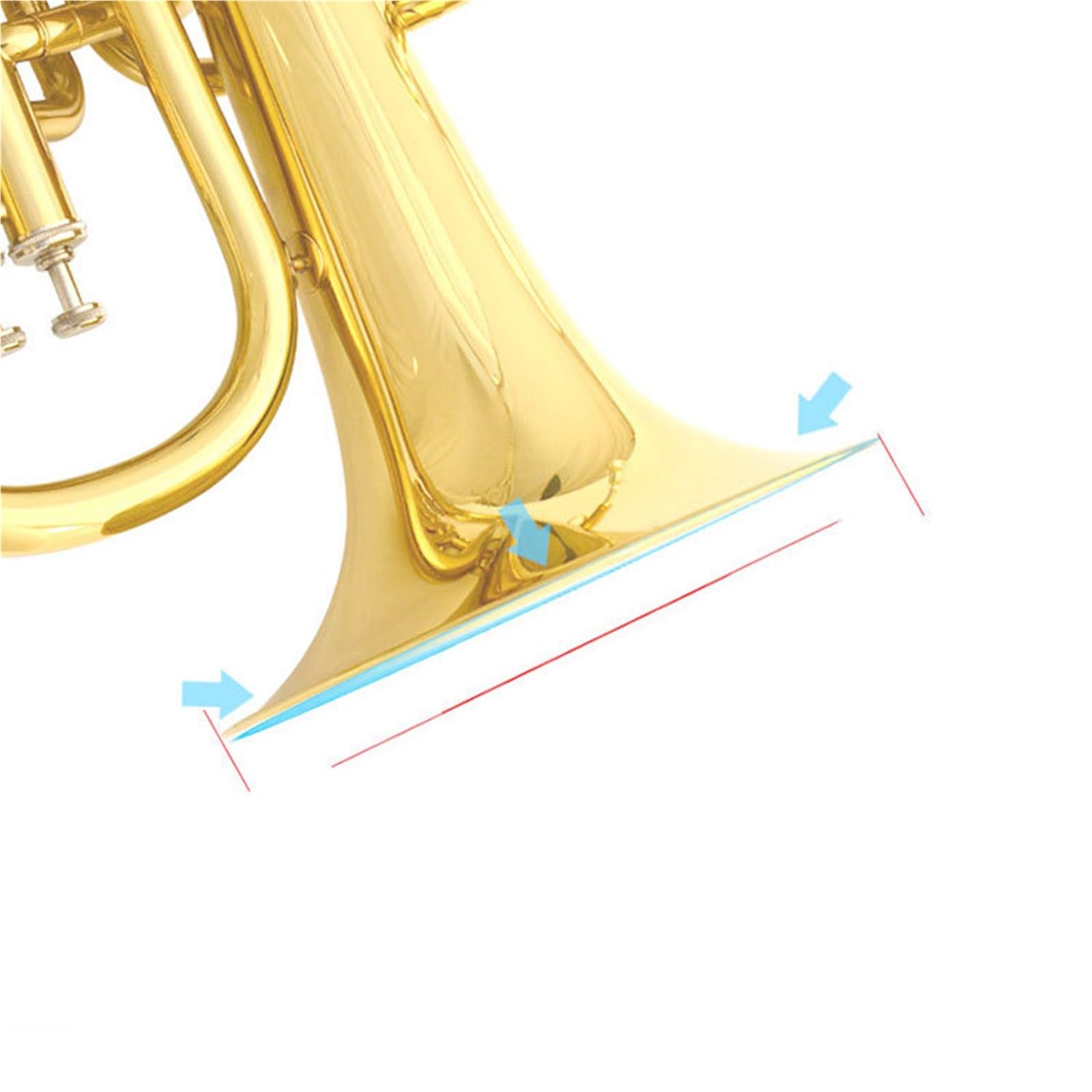 Eufonium Instrumenty Muzyczne Trzy Przyciski Euphonium Bb Tone Lakier Złoty Początkujący Profesjonalne Wykonanie Trwałe