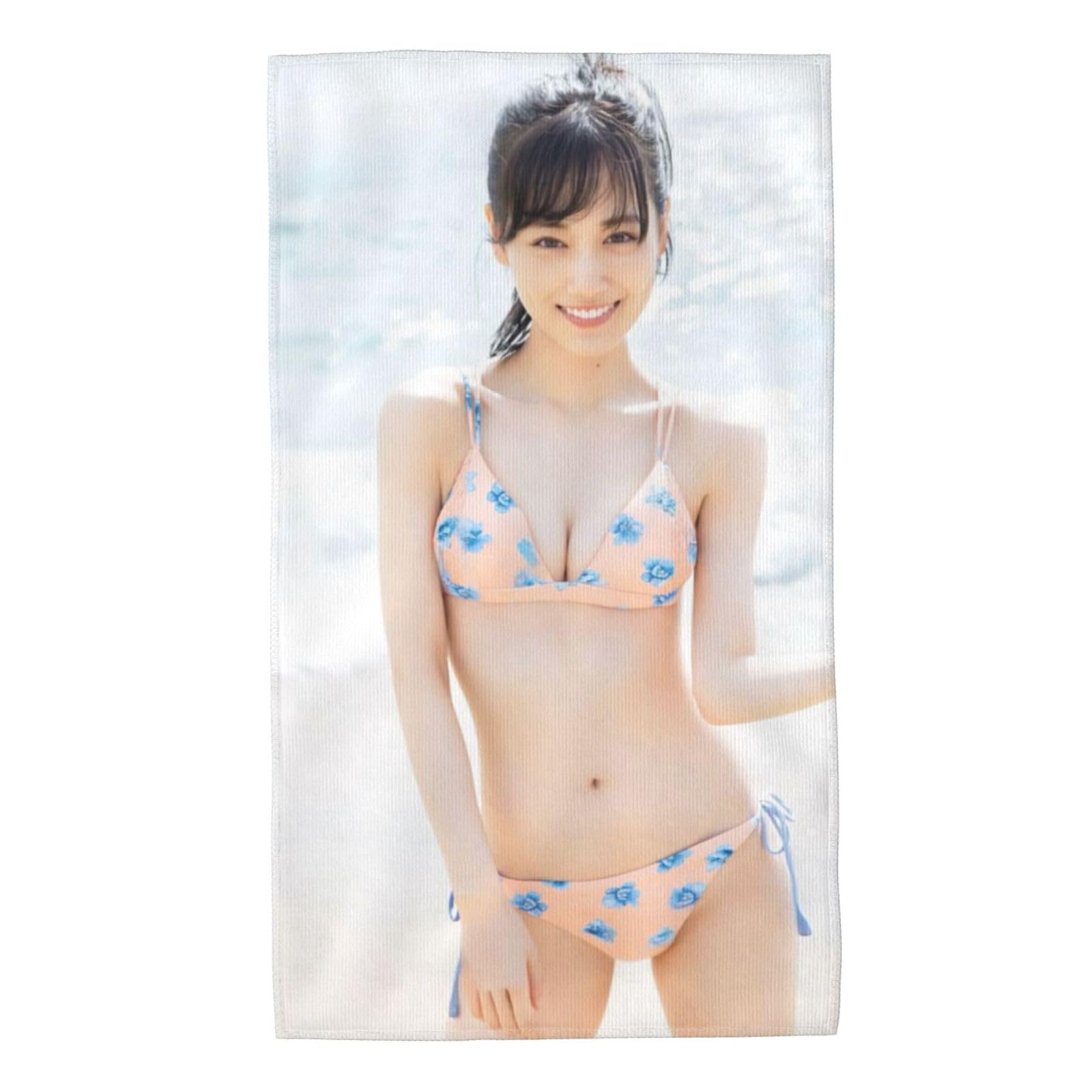 Amazon｜山下美月フェイスタオル スポーツタオル バスタオルビーチ