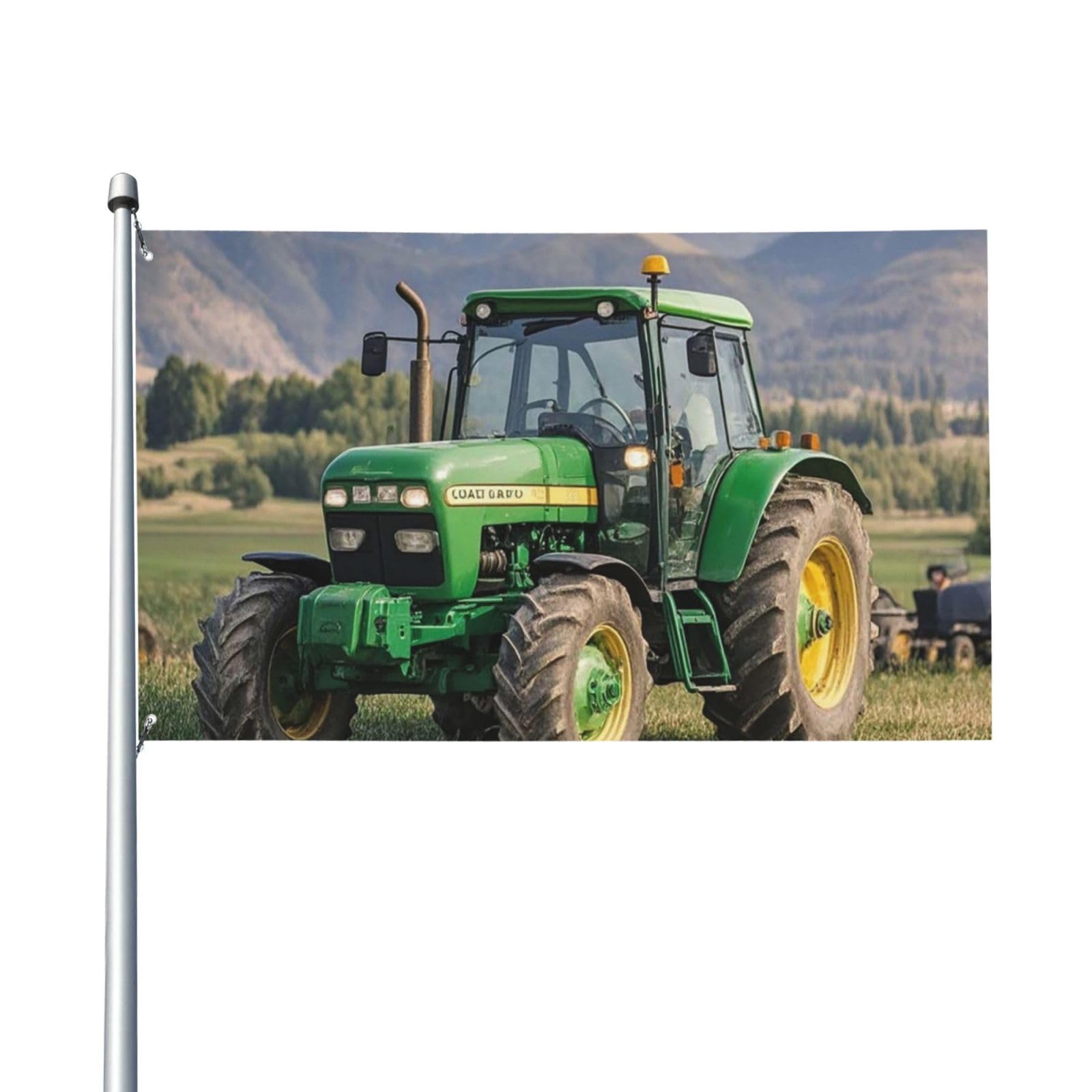 Flags 2 x 3 Ft Double Sided Banner Company Farm Tractor Flag 200D Heavy Decoration Outdoor Flag Welcome Yard Flags with Brass Grommets Garden Flag for Wedding All Seasona