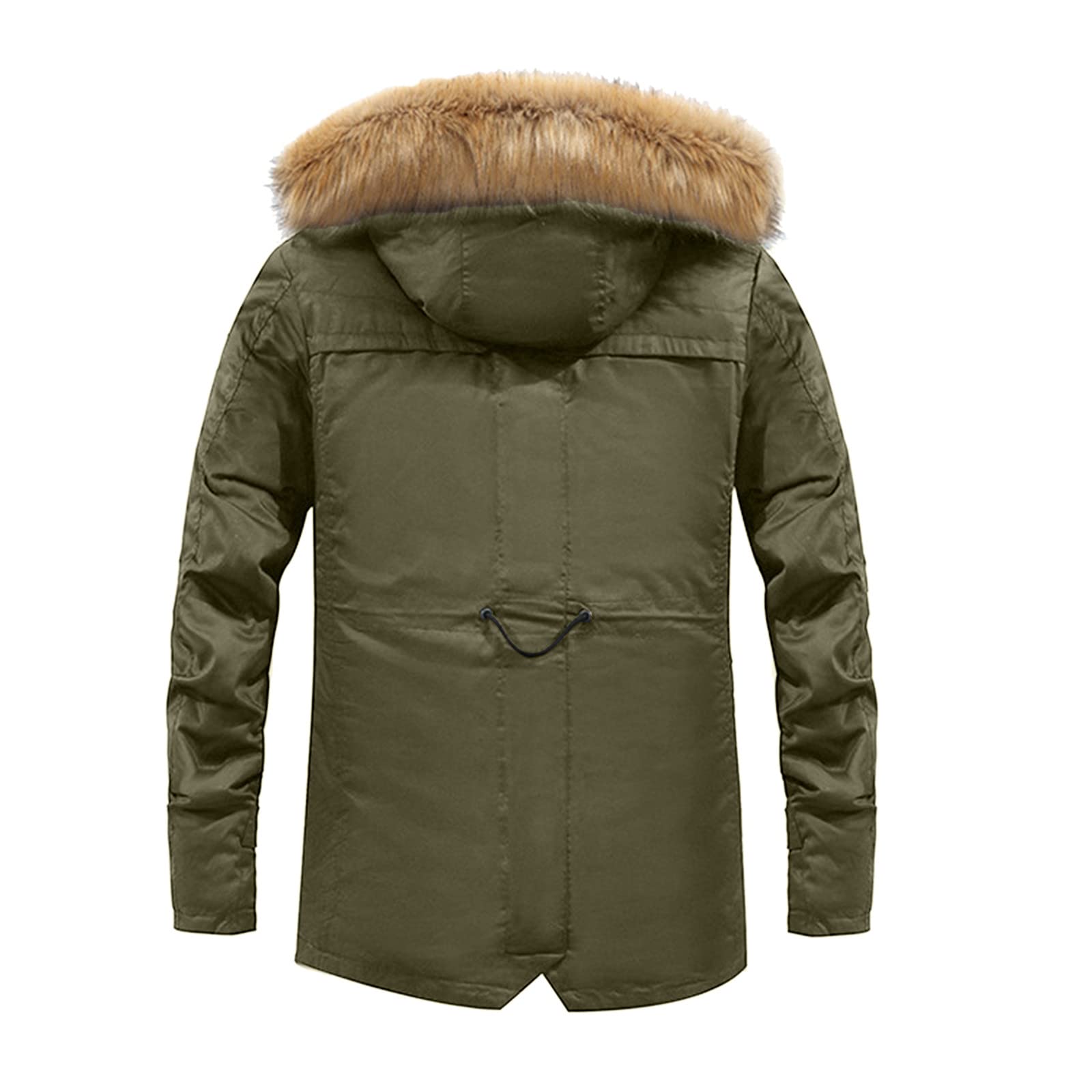 Giacca Trapuntata Uomo Piumino Leggero Giacca Militare Parka Mezza Stagione Inverno Caldo Spesso Maglioni Giacca All'aperto Classico Cotone Cappotto Con Cappuccio