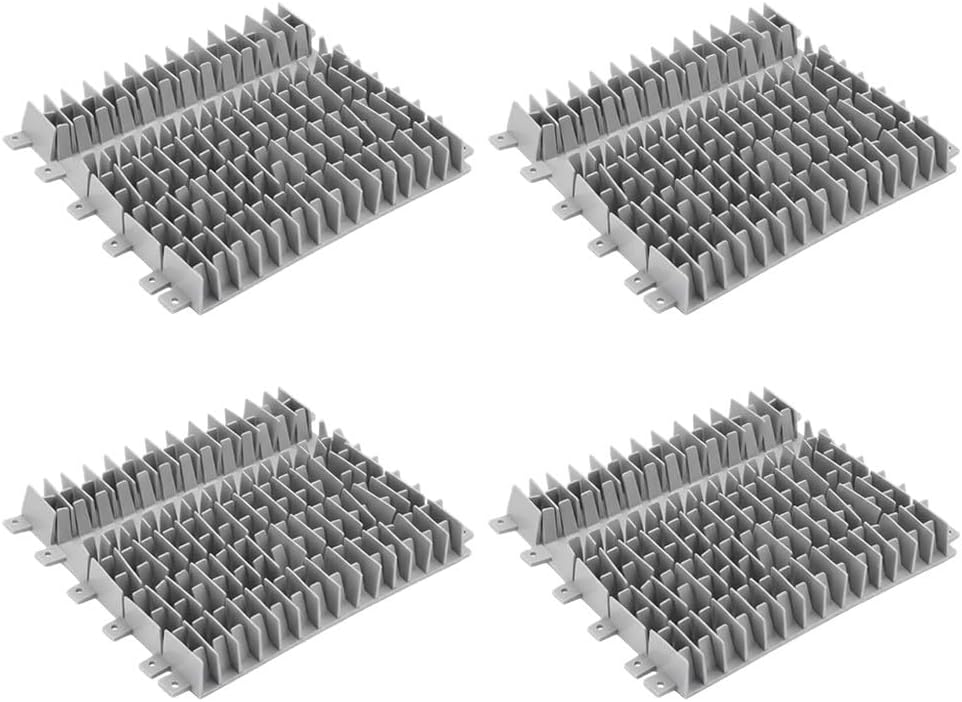 Set of 4 6101656 R4 Brushes for Dolphin Pool Cleaners Compatible with Plus DX6 M400 M500 Plus For Active 15 For Cayman E10
