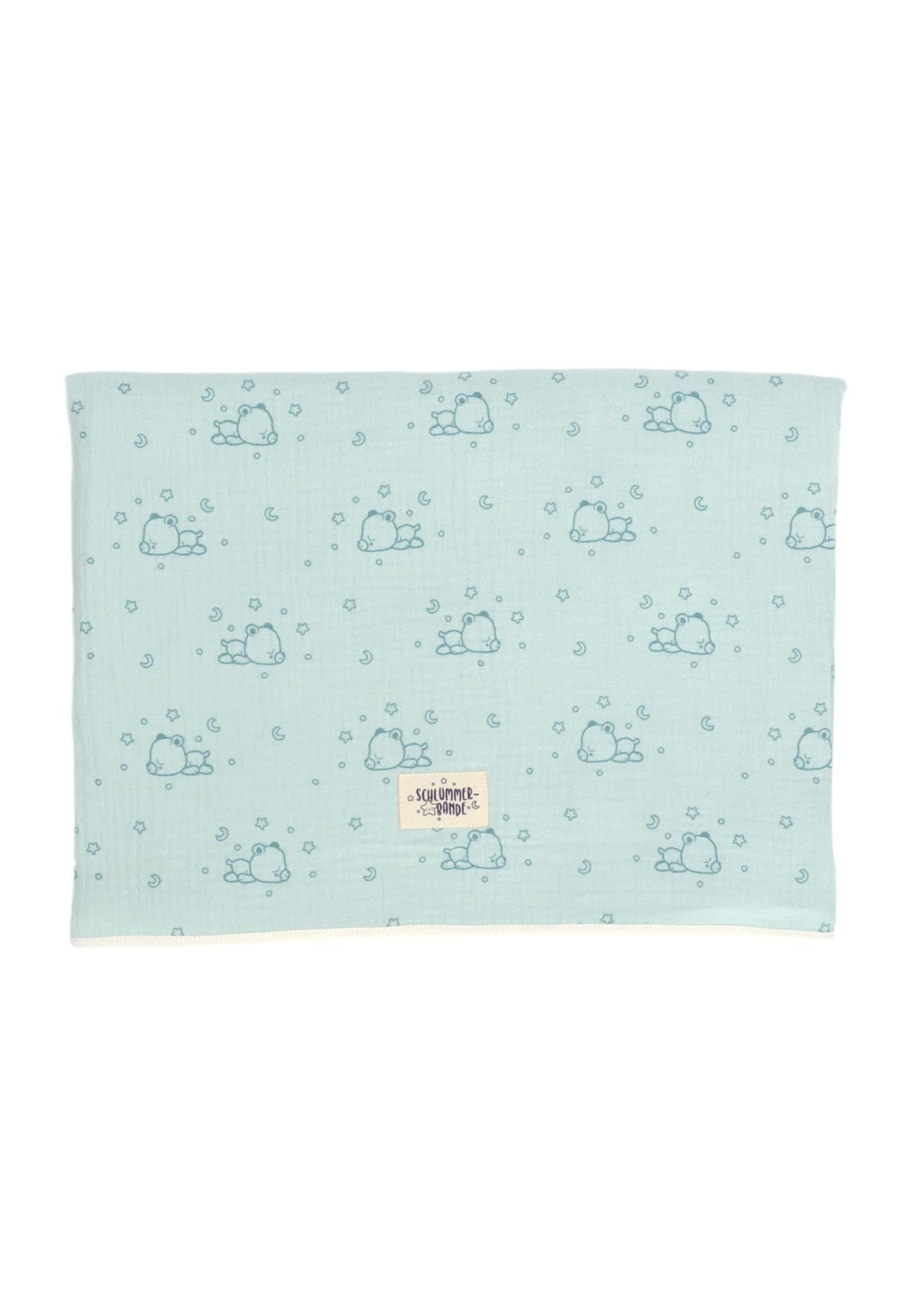 Sterntaler Babydecke mit Namen personalisiert, Tonie Kleiner Bär Schlummerbande Musselin Decke, Personalisierte Kinderdecke Babydecke Kuscheldecke als Geschenk zur Geburt, Geburtstag/Taufe