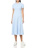 Womens Casual Maxi Polo Dress with Logo Detail