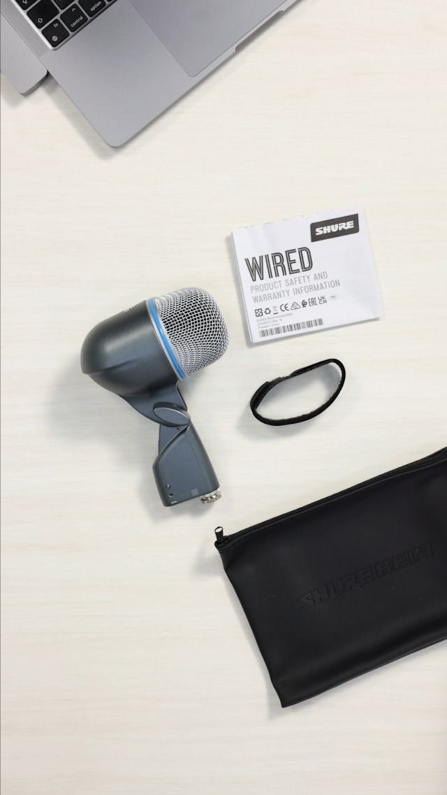 Shure BETA 52A Kick Drum Microphone - Supercardioid Dynamic Mic