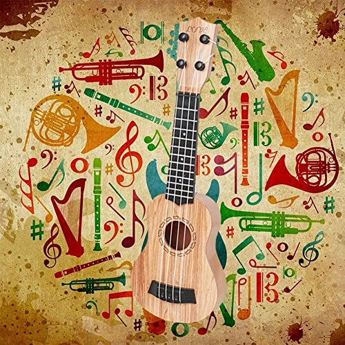 Ukulélé soprano pour enfants – En bois d’acajou – Pour débutants – 4 cordes – Réglage délicat du cou – Ukulélé M9w2 - Les Beatles, Paul McCartney, John Lennon, RIngo Starr, George Harrison Ukulélé soprano pour enfants - En bois d'acajou - Pour débutants - 4 cordes - Réglage délicat du cou - Ukulélé M9w2 – Image 4