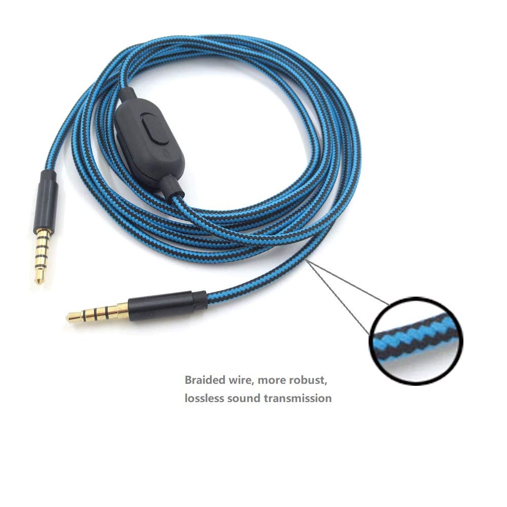 Cable de audio de repuesto para Astro A10, A40, A30, auriculares para videojuegos PS4, Xboxone, Smartphone, PC, Macs