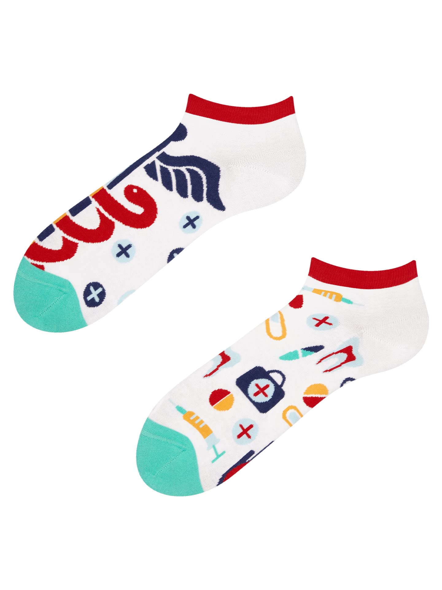 Dedoles Socken Unisex Damen Herren & Kinder Baumwolle viele lustige Designs Fussball Fahrrad Pferde Pflanzen Feuerwehr Geschenk links rechts verschieden