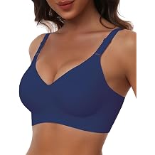 HORISUN Comfortable Seamless Full Coverage Bra for Women Wireless Bras with Soft Support Regular and Plus Size