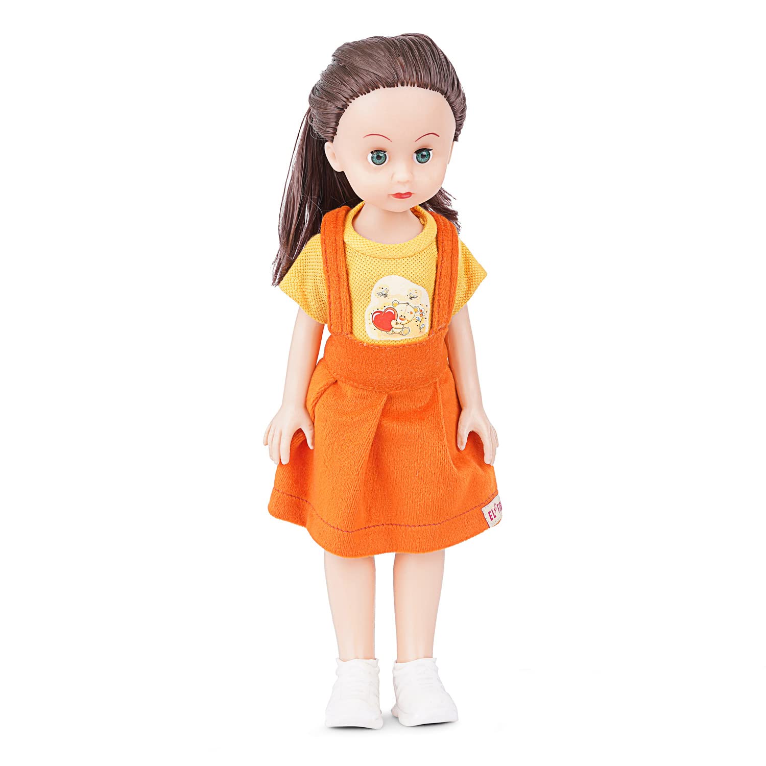 See full amazon price history chart for EL FIGO Cute Little Girl Doll for Kids in Orange Skirt & Yellow Tee Doll Height 33 c.m Suitable for Ages 2 & Up EL FIGO Cute Little Girl Doll for Kids in Orange Skirt & Yellow Tee Doll Height 33 c.m Suitable for Ages 2 & Up (B09NQ9NS54) Amazon Price History, Amazon Price Tracker