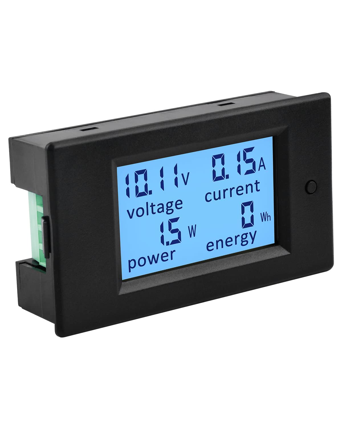 Diymore Ammeter Voltmeter 4 in 1 Digital Multimeter,Power Meter DC6.5-100V 20A Voltage Amperage Power Energy Meter,Volt Amp Tester Gauge Monitor with Built-in Shunt