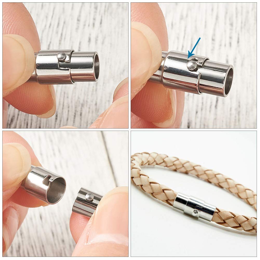 Amazon.com: Pandahall 10-Piece Stainless Steel Magnetic Column