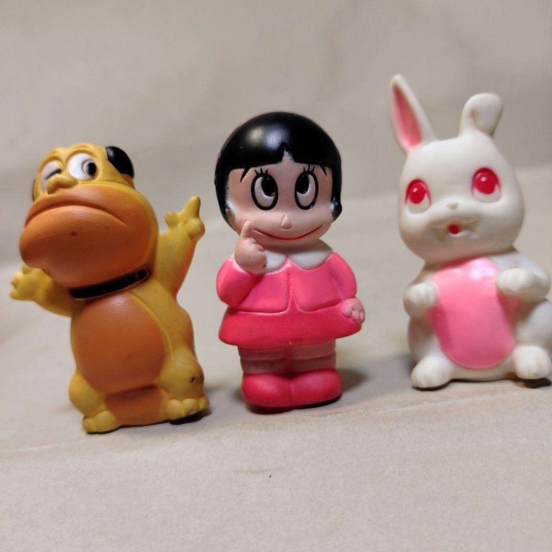 Amazon.co.jp: 昭和レトロ 当時物 さるとびエッちゃんソフビ指人形