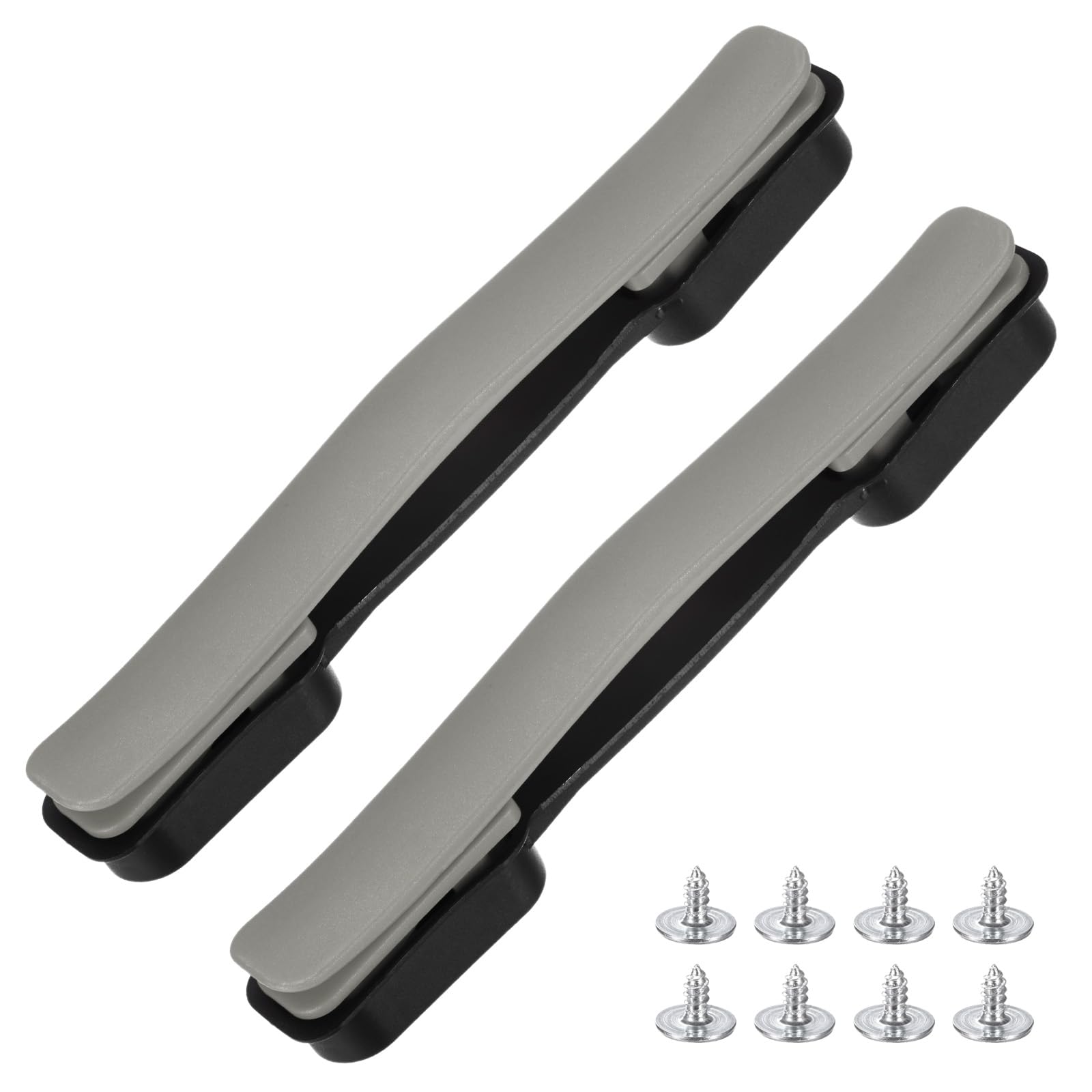 TIXIPEM 2PCS Luggage Replacement Handle 8.5in Plastic, Rock Grey