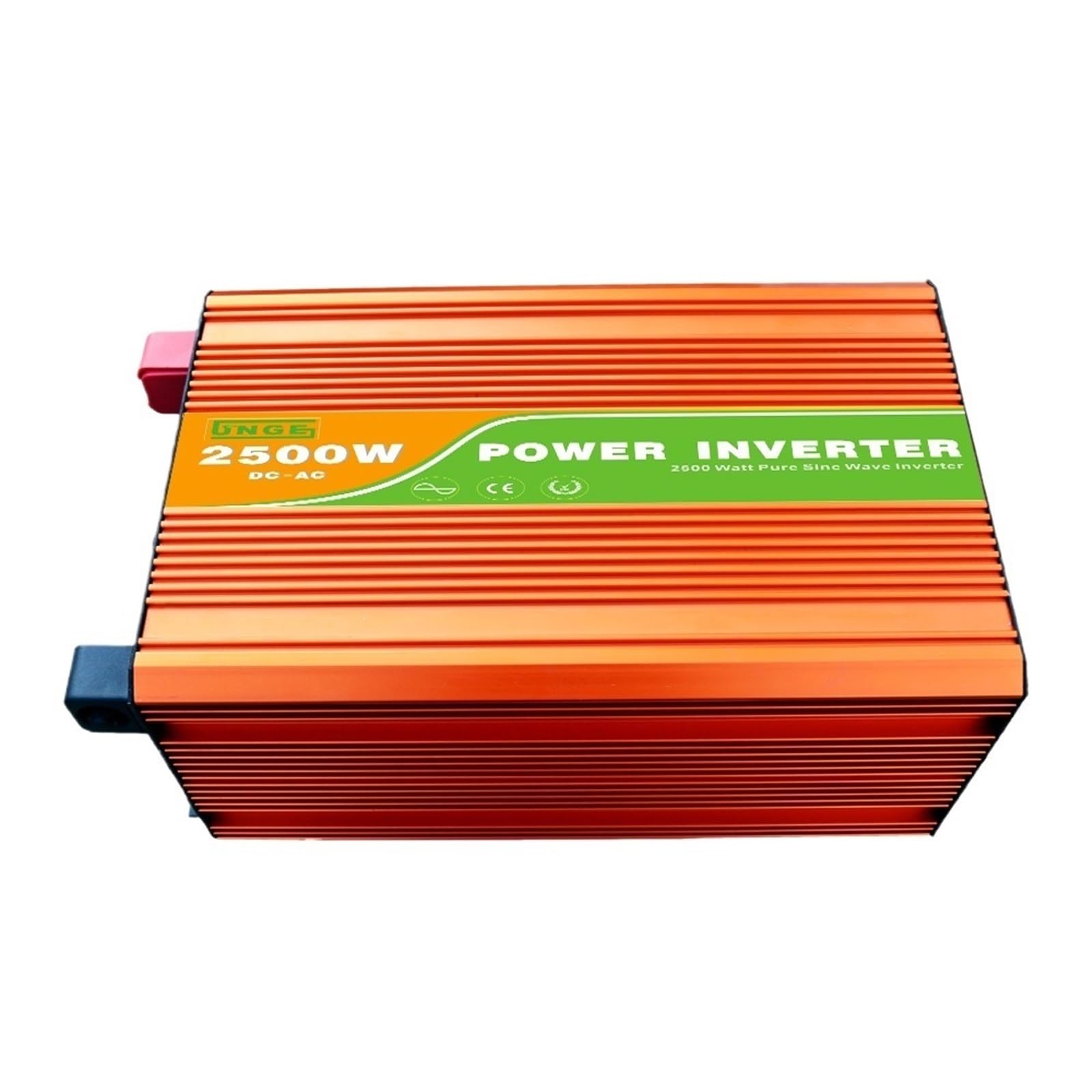 Inversor fuera de red de onda sinusoidal pura de uso residencial de alta frecuencia de 2,5 kW/2500W 12/24/48V a 100/110/120/220/230/240VAC 50/60Hz(12V to 110V 50Hz)