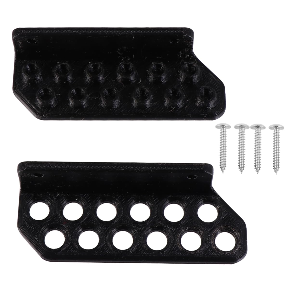 HANABASS 3pairs Wall-Mounted Arrow Rack Self-Adhesive Arrow Holder for Archery Accessories Easy Installation Display Organizer