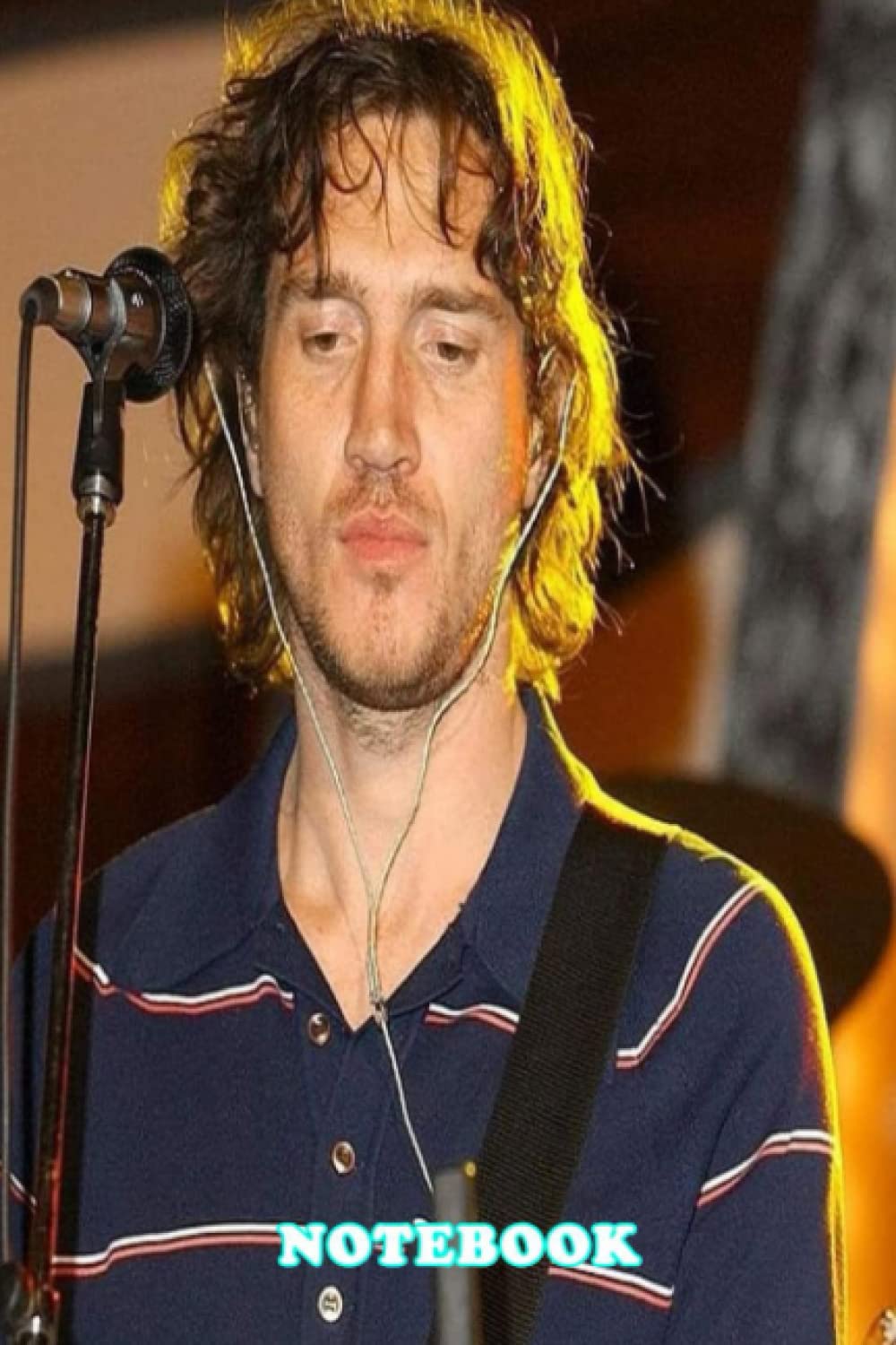 Carnet John Frusciante format 6x9 pour organiser vos cours et vos idées créatives au quotidien