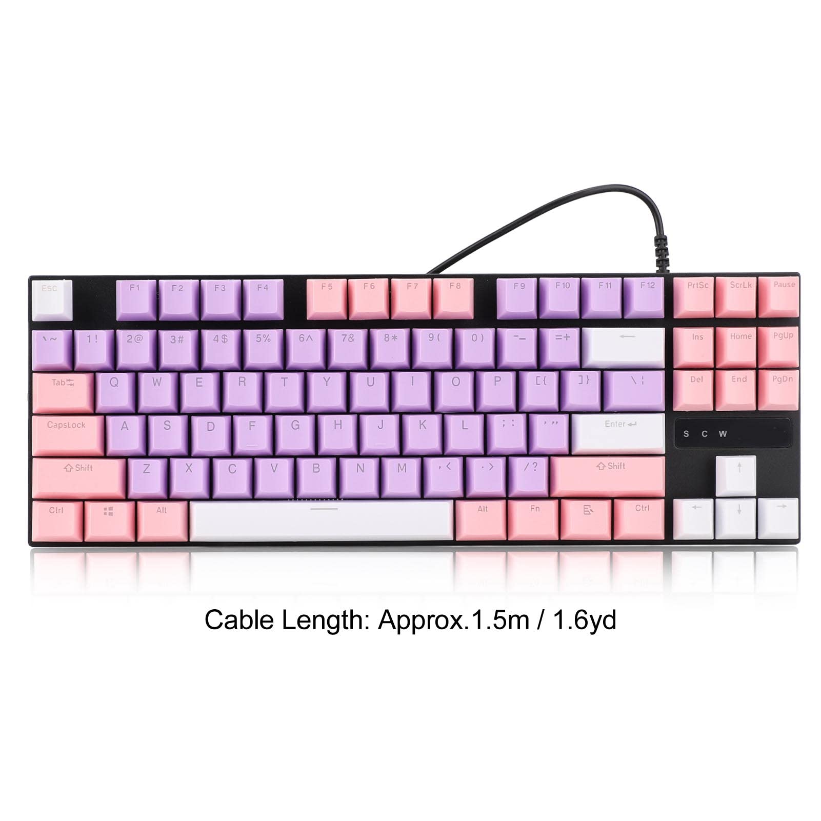 Amazon | ブルースイッチメカニカルキーボード、87キーズ