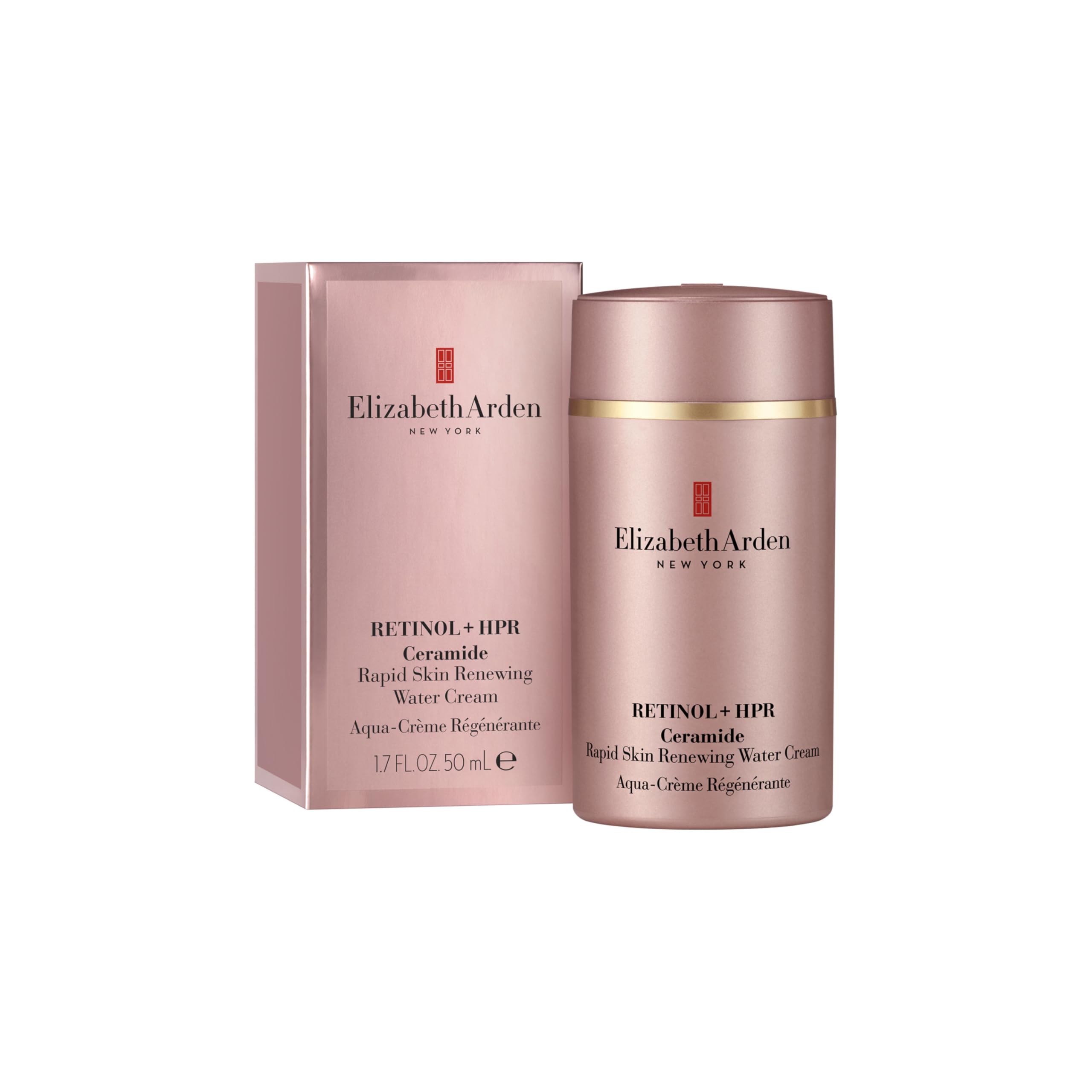 Elizabeth Arden Retinol + HPR Ceramide Crema Renovadora 50 ml | Crema con retinol y ceramidas que ayuda a alisar arrugas y mejorar textura y firmeza.