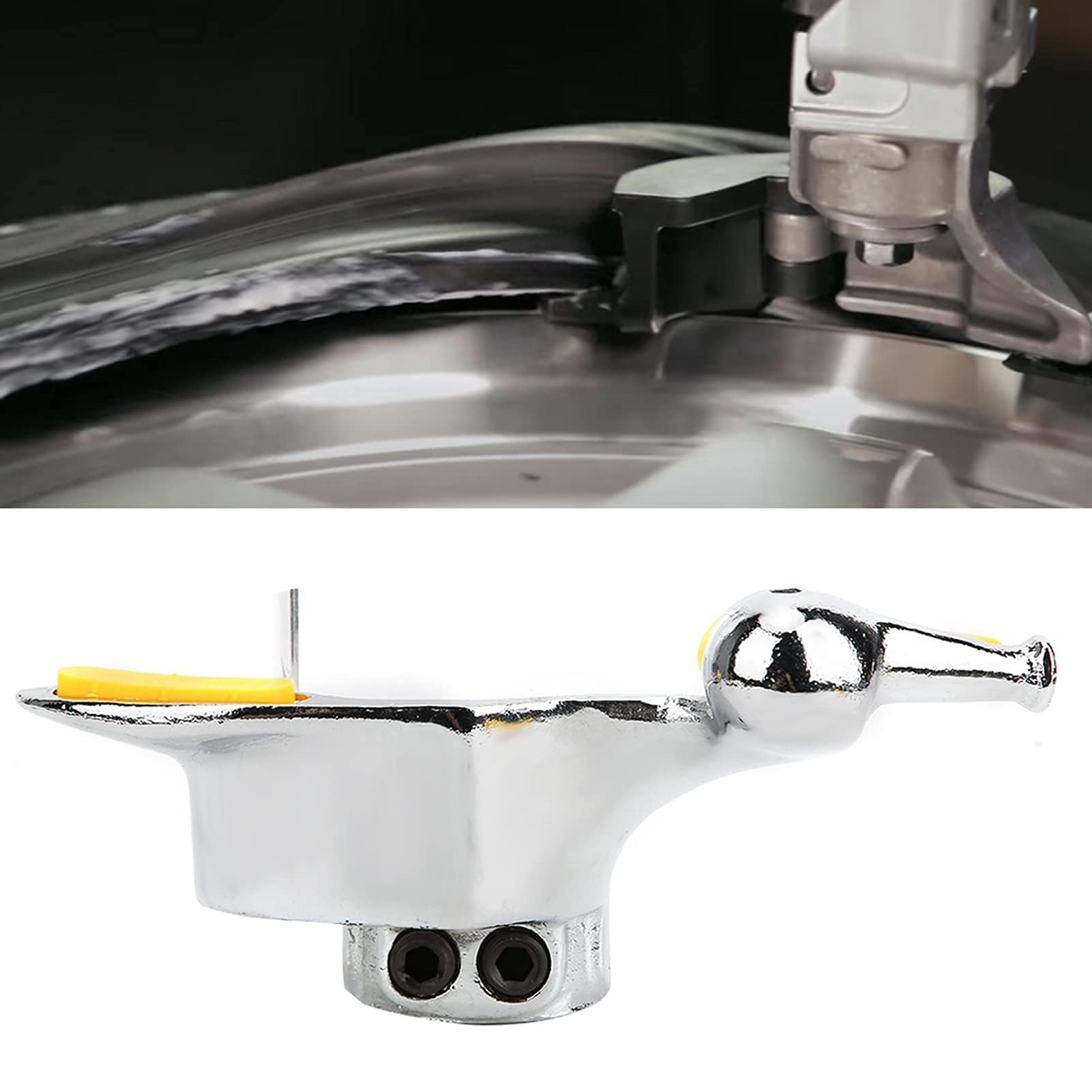 Smontagomme, Supporto per Smontagomme per Auto in Acciaio Inossidabile Smontare la Testa D'anatra Accessori con Cuscinetti Protettivi per Smontagomme Smontare la Testa D'anatra Testa D'anatra (30mm)