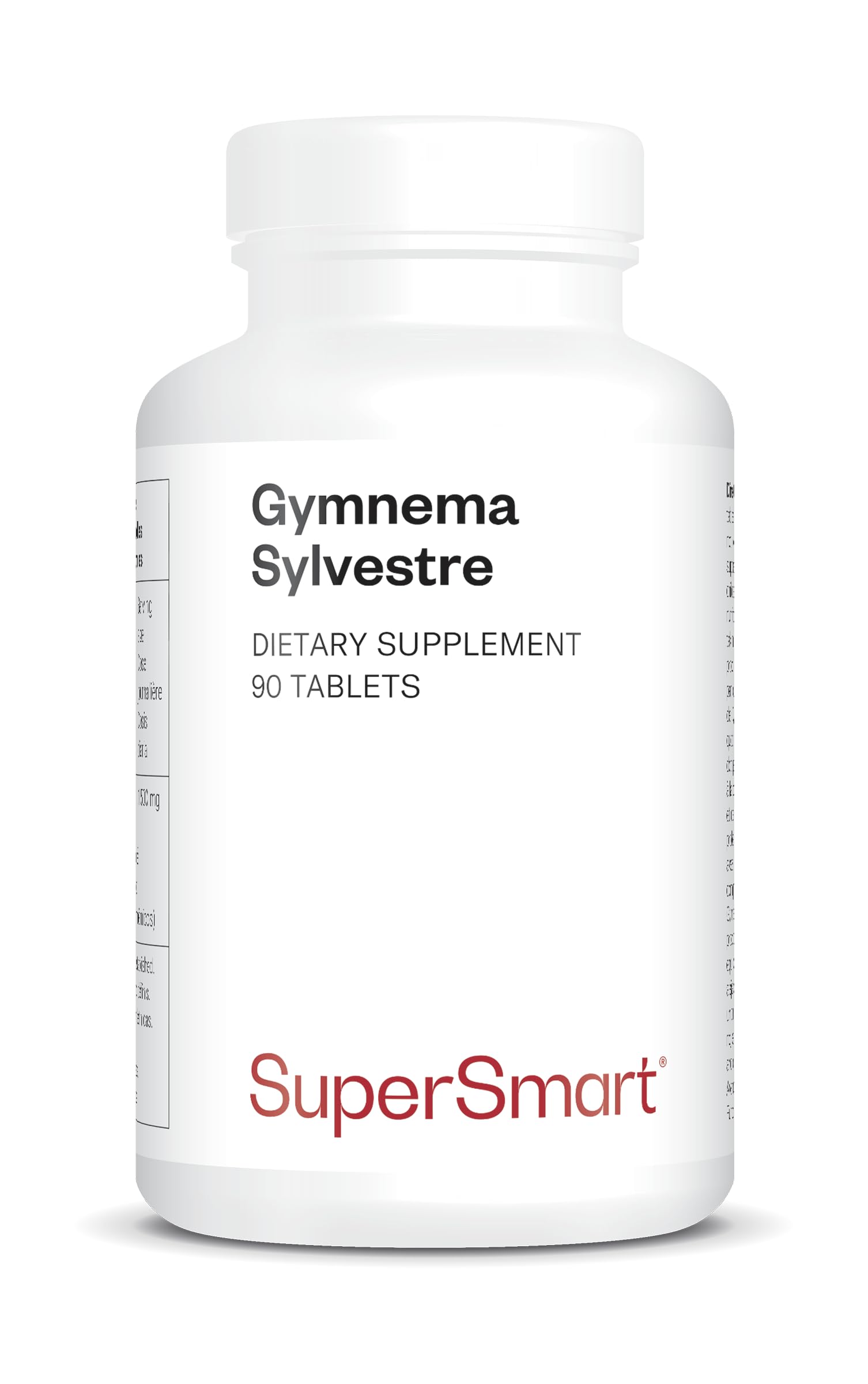Gymnema Sylvestre - Aide à Réguler la Glycémie et au Contrôle du Poids - Feuilles de Gymnema - Soutien Naturel du Métabolisme du Sucre - Vegan - SuperSmart
