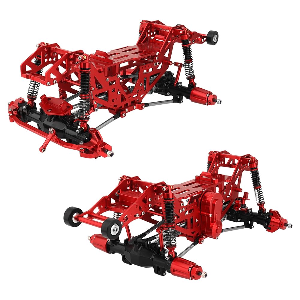 Amazon.com: Pothyes 1:18 Metal Upgrade Chassis Frame with
