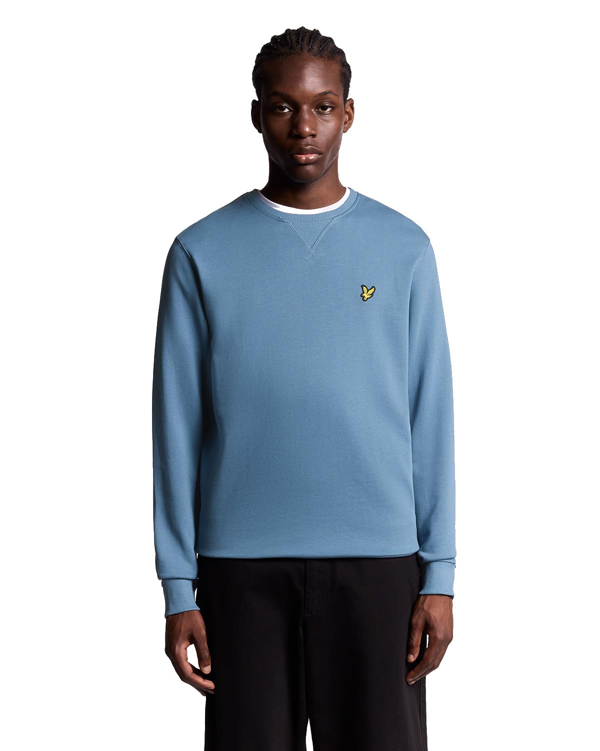 Lyle & Scott Mid Layers Crew Neck Sweatshirt X861 Ocean Sky, L
