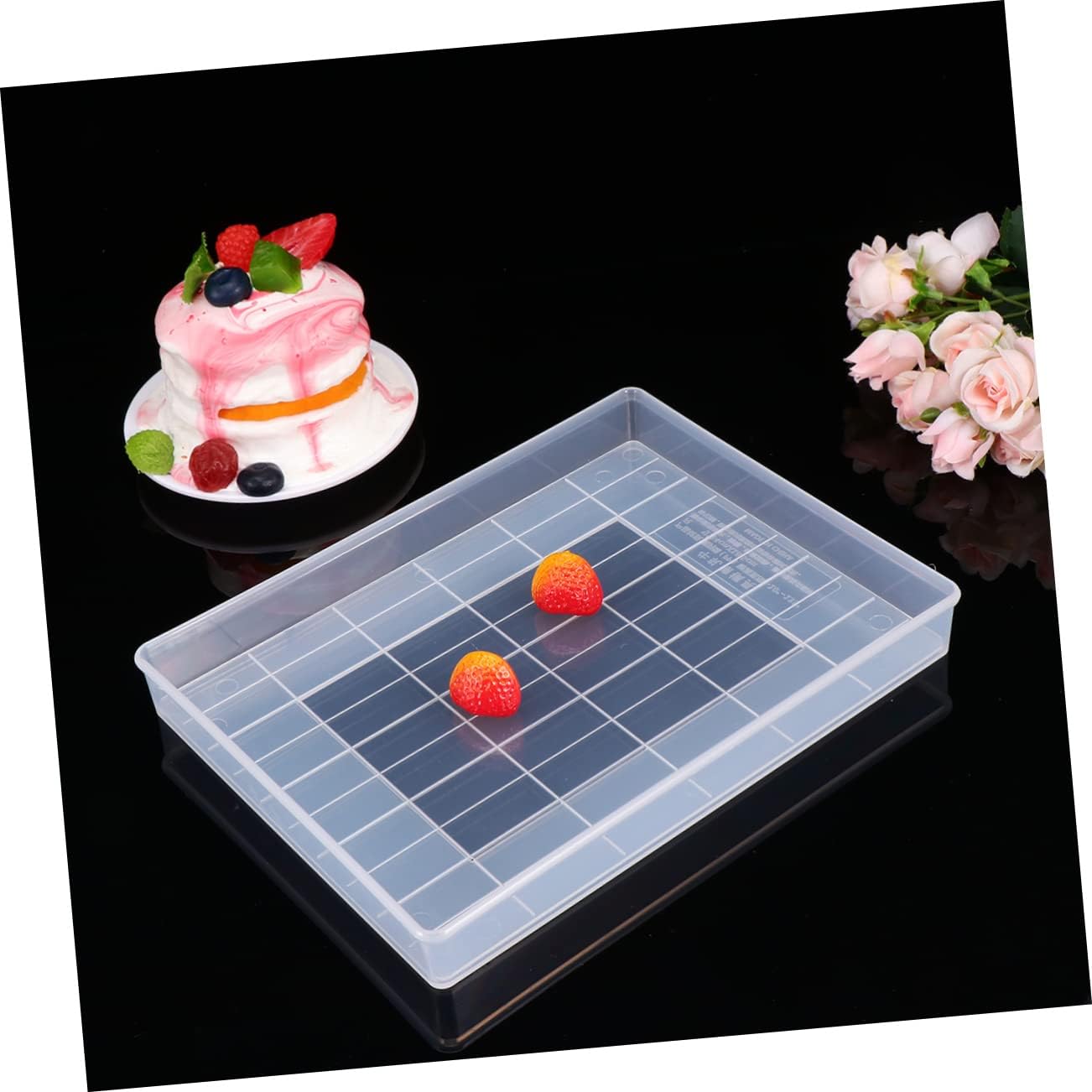 LABRIMP 5pcs Silicone Nougat Molds for Baking Random Color Scraper Small Silicone Tools Easy Molds for Nougat Making