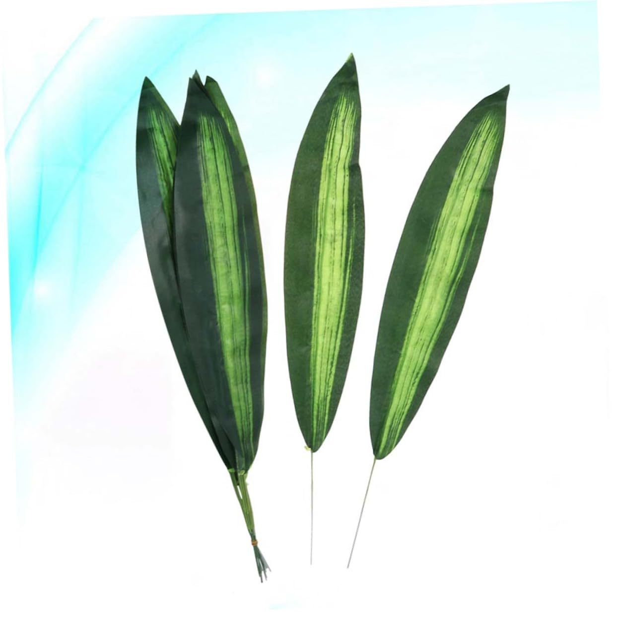 Cabilock 3 Set Di Foglie Tropicali Decorative Artificiali Finte Per Ufficio Bar Negozio 10 Pezzi * 3