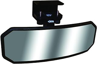 CIPA 11119 Economy 2.5" x 8" Marine Mirror , Black